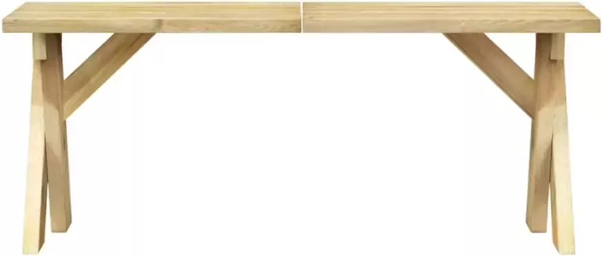 VIDAXL Tuinbank 110 cm geïmpregneerd grenenhout - Foto 3
