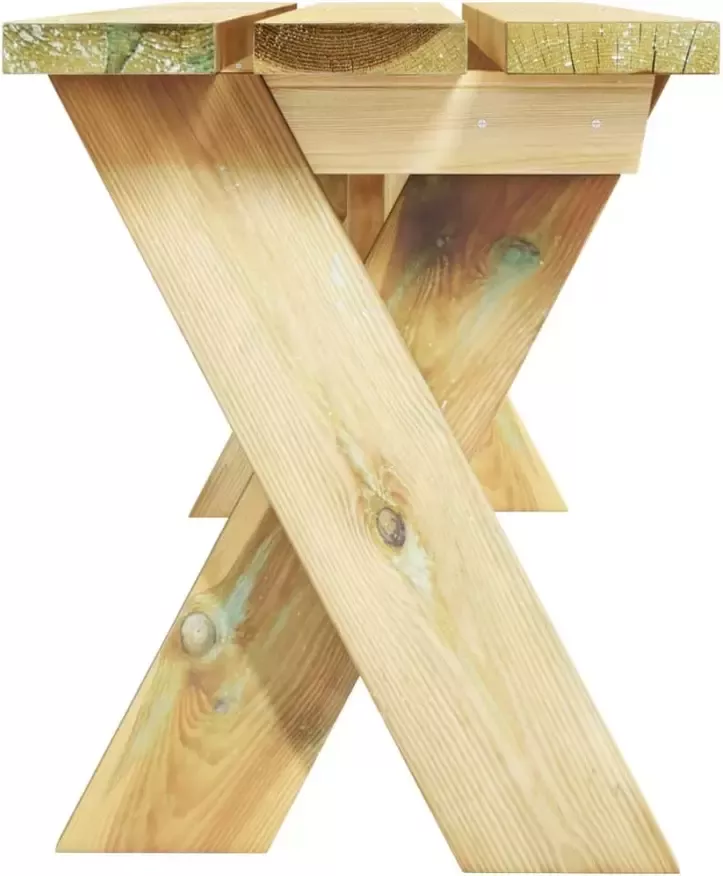 VIDAXL Tuinbank 110 cm geïmpregneerd grenenhout