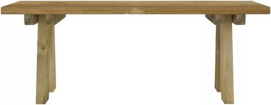 VIDAXL Tuinbank 110 cm geïmpregneerd massief grenenhout - Foto 3