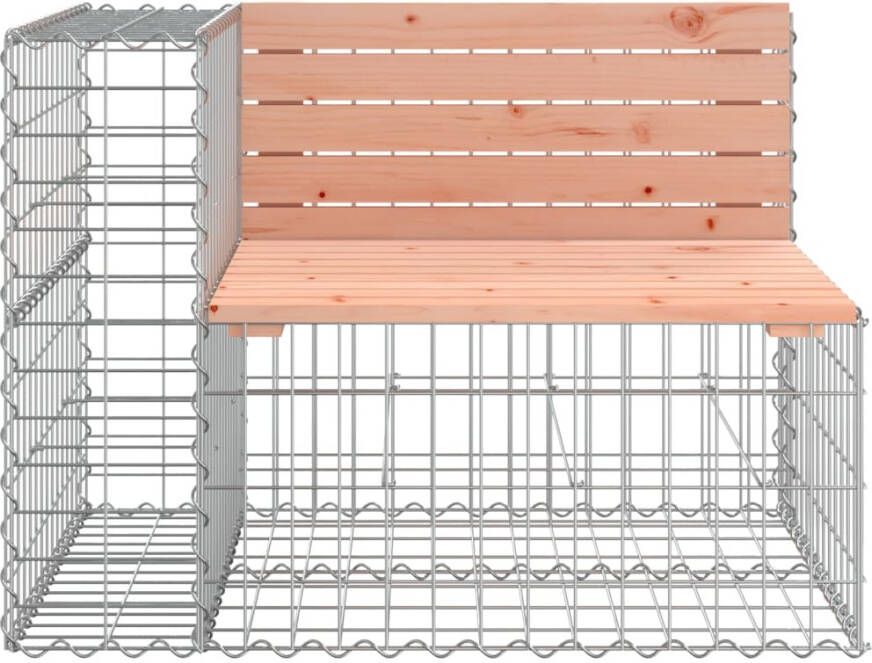 VIDAXL Tuinbank schanskorfontwerp 184x71x65 5 cm massief douglashout
