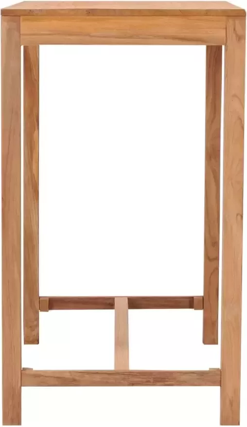 VidaXL Tuinbartafel 110x60x105 cm massief teakhout - Foto 3