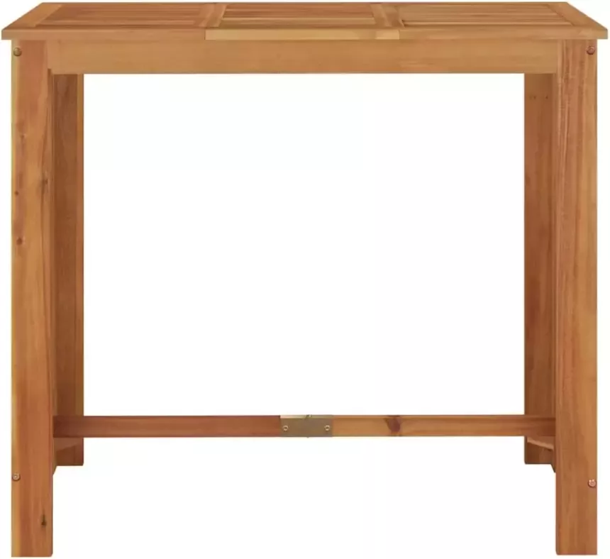 VIDAXL Tuinbartafel 120x60x105 cm massief acaciahout - Foto 2