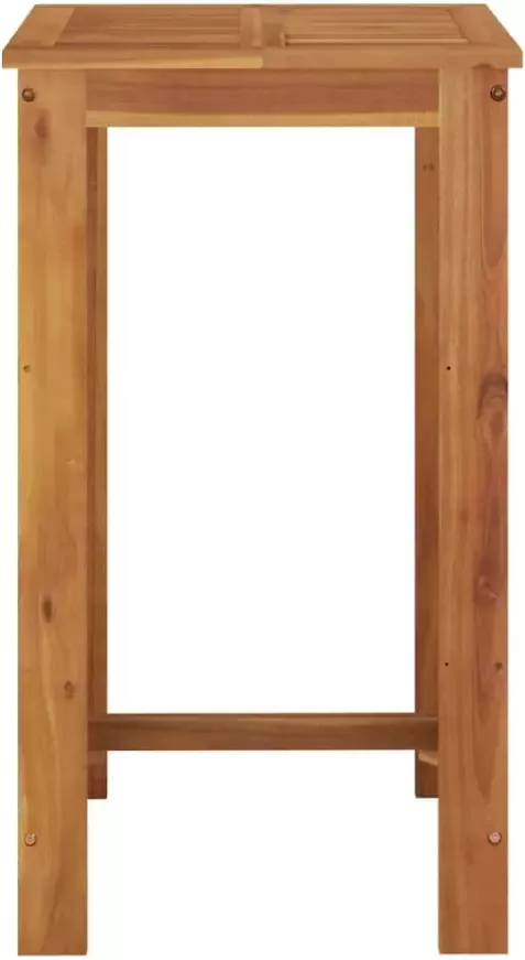 VIDAXL Tuinbartafel 60x60x105 cm massief acaciahout - Foto 3