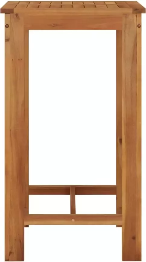 VIDAXL Tuinbartafel 60x60x105 cm massief acaciahout - Foto 2