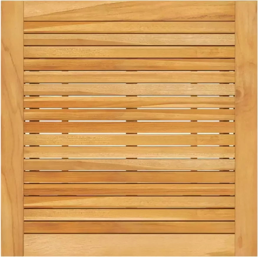 VidaXL Tuinbartafel 70x70x104 cm massief acaciahout
