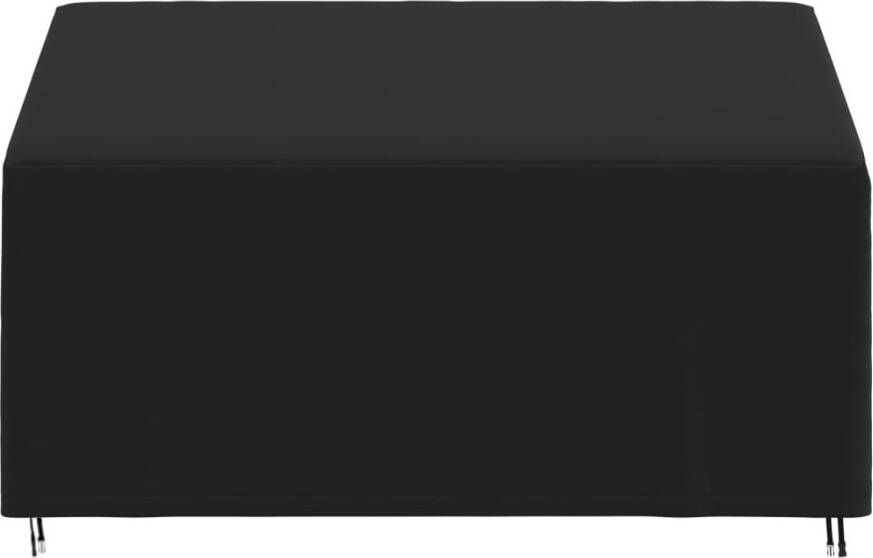 VIDAXL Tuinhoes 3-zitsbank 420D 165x70x65 94 cm oxford zwart - Foto 3