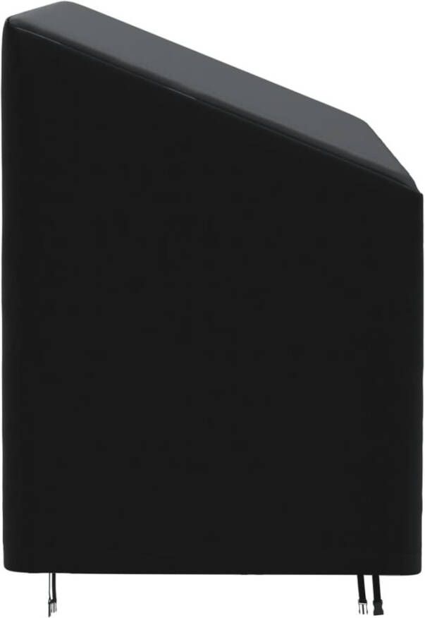 VIDAXL Tuinhoes 3-zitsbank 420D 165x70x65 94 cm oxford zwart - Foto 2