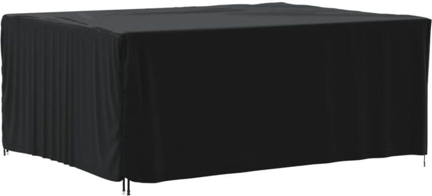 VIDAXL Tuinmeubelhoes 420D 200x165x80 cm oxford zwart - Foto 3