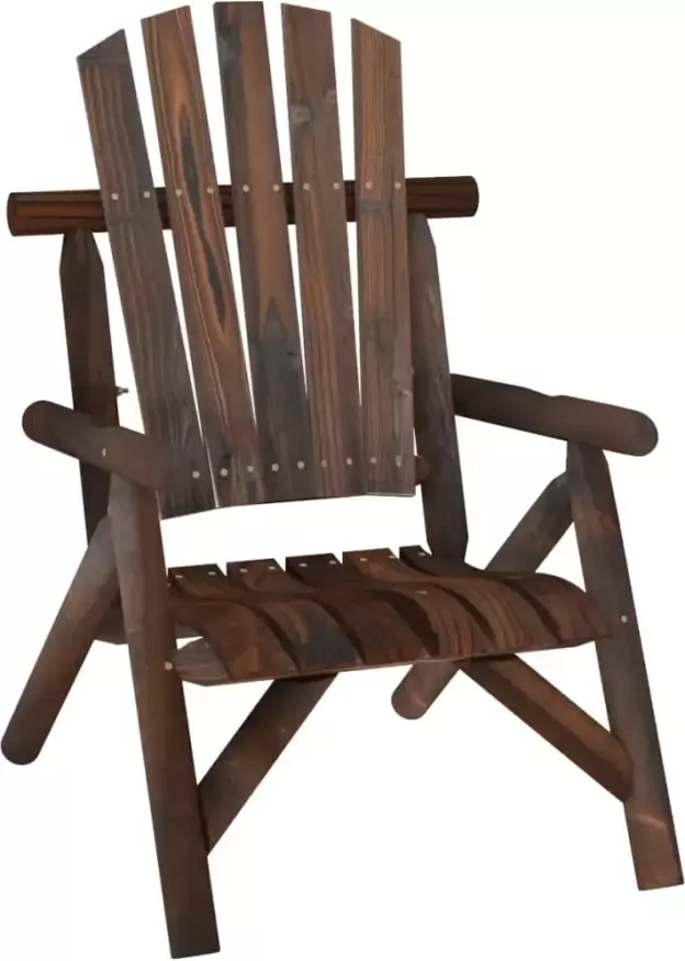 VIDAXL Tuinstoel 68x86x103 cm massief vurenhout - Foto 2