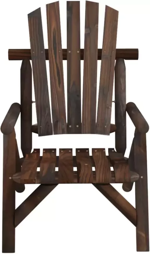 VIDAXL Tuinstoel 68x86x103 cm massief vurenhout - Foto 3