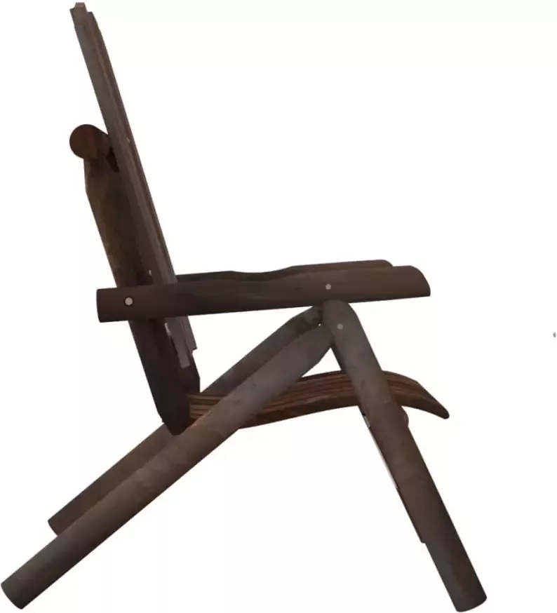 VIDAXL Tuinstoel 68x86x103 cm massief vurenhout