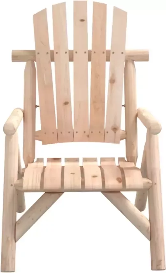 VIDAXL Tuinstoel 68x86x103 cm massief vurenhout - Foto 3