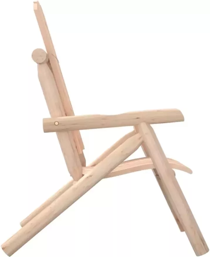 VIDAXL Tuinstoel 68x86x103 cm massief vurenhout