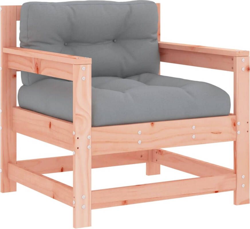 VIDAXL Tuinstoelen 2 st met kussens massief douglashout - Foto 2