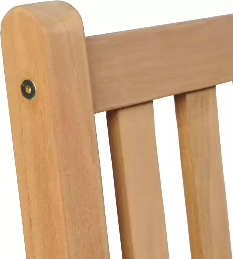 VIDAXL Tuinstoelen 4 st massief teakhout