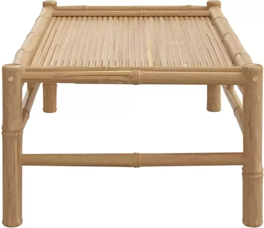 VIDAXL Tuintafel 100x55x33 cm bamboe