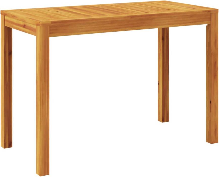 VIDAXL Tuintafel 110x55x75 cm massief acaciahout - Foto 2