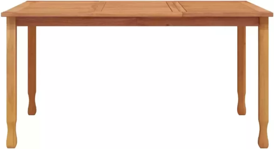 VIDAXL Tuintafel 150x90x75 cm massief teakhout - Foto 3