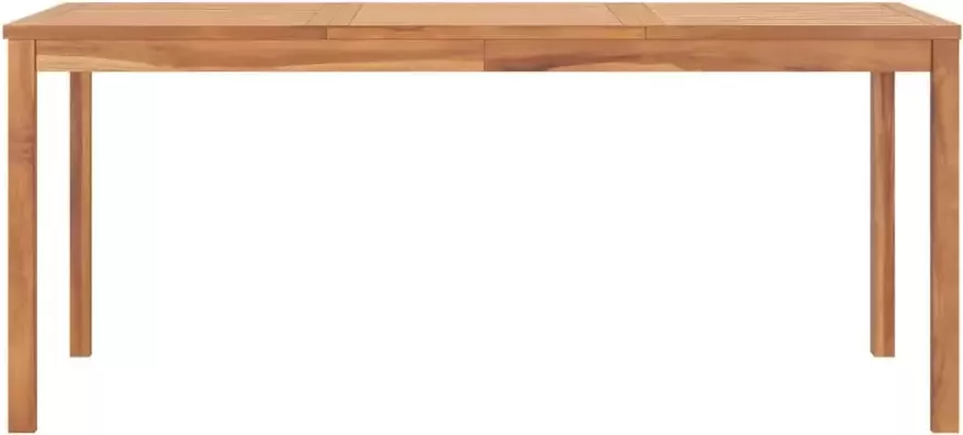 VIDAXL Tuintafel 180x90x77 cm massief teakhout - Foto 3