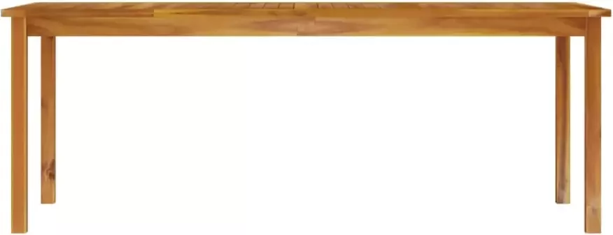 VIDAXL Tuintafel 200x100x74 cm massief acaciahout - Foto 3