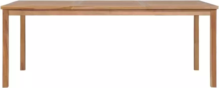 VIDAXL Tuintafel 200x100x77 cm massief teakhout - Foto 3