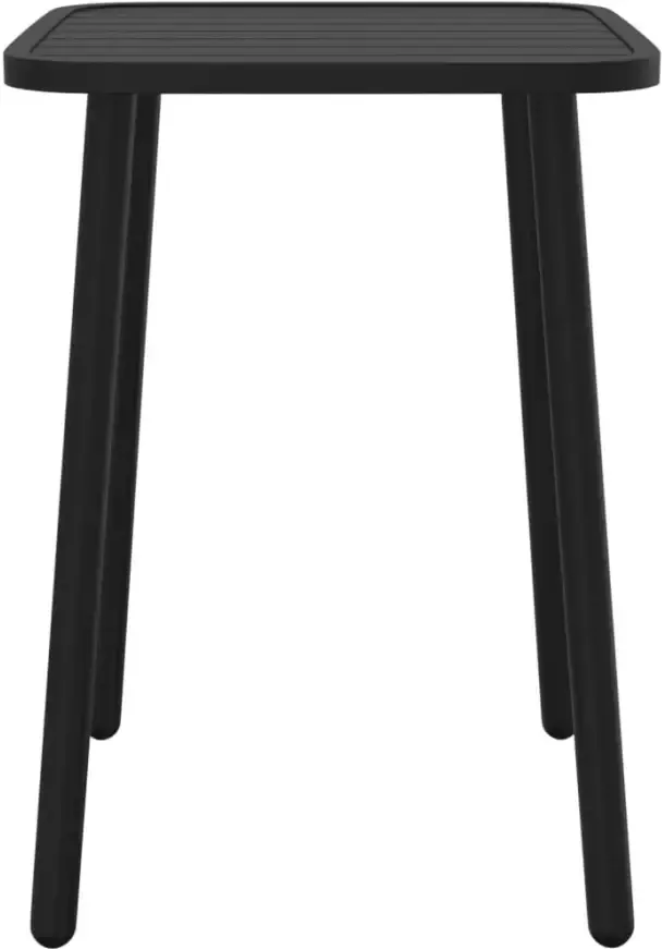 VIDAXL Tuintafel 50x50x71 cm staal antracietkleurig - Foto 2