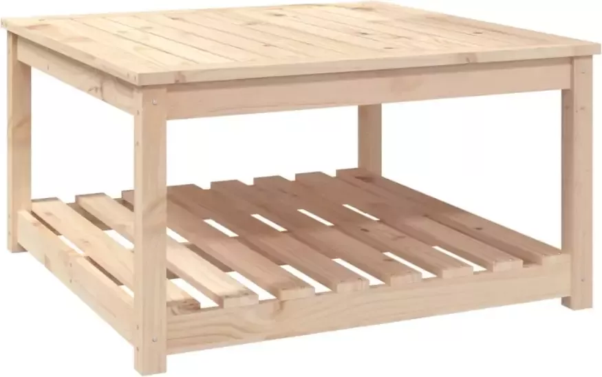 VIDAXL Tuintafel 82 5x82 5x45 cm massief grenenhout - Foto 2