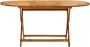 VIDAXL Tuintafel inklapbaar 160x85x75 cm massief acaciahout - Thumbnail 2