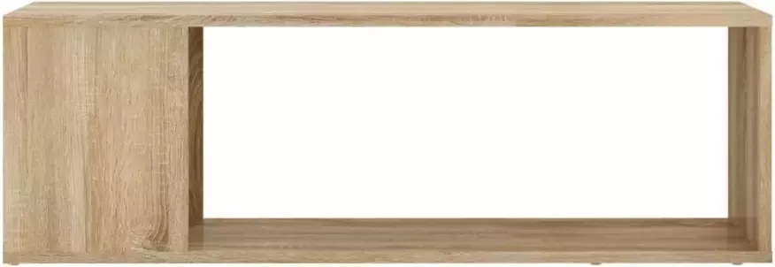 VIDAXL Tv-meubel 100x24x32 cm bewerkt hout sonoma eikenkleurig - Foto 5