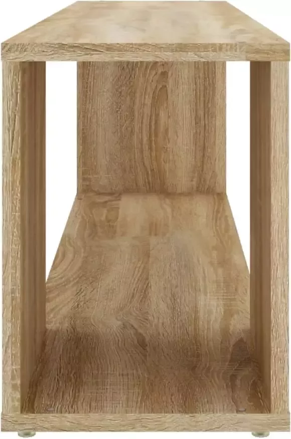 VIDAXL Tv-meubel 100x24x32 cm bewerkt hout sonoma eikenkleurig - Foto 2