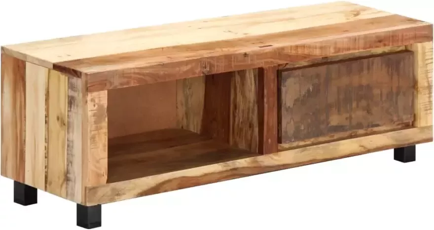 VidaXL -Tv-meubel-100x30x33-cm-massief-gerecycled-hout