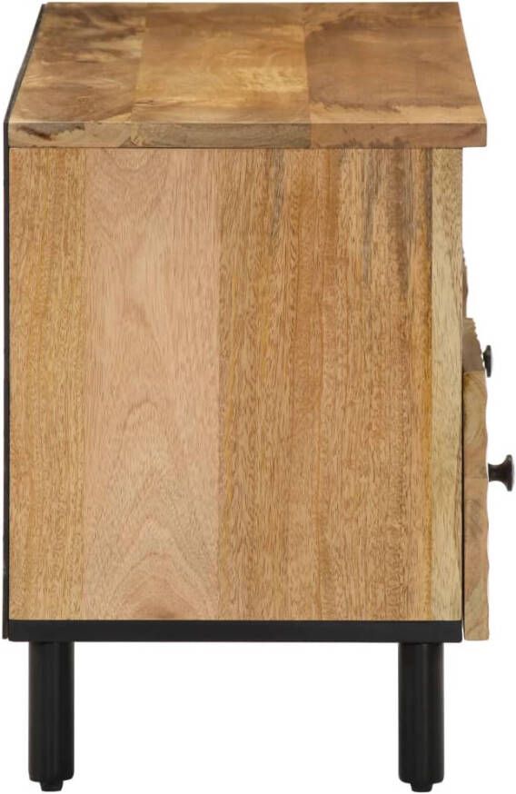 VidaXL -Tv-meubel-100x33x46-cm-massief-mangohout