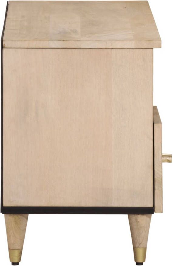 VidaXL -Tv-meubel-100x33x46-cm-massief-mangohout