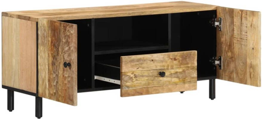 VidaXL -Tv-meubel-105x33x46cm-massief-mangohout - Foto 11