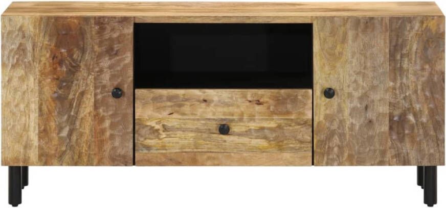 VidaXL -Tv-meubel-105x33x46cm-massief-mangohout - Foto 8