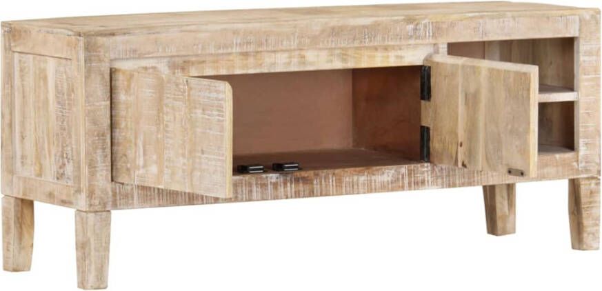 VidaXL -Tv-meubel-110x35x46-cm-massief-mangohout - Foto 4