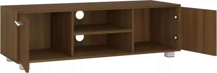 VidaXL -Tv-meubel-110x40x35-cm-bewerkt-hout-bruineikenkleurig - Foto 5