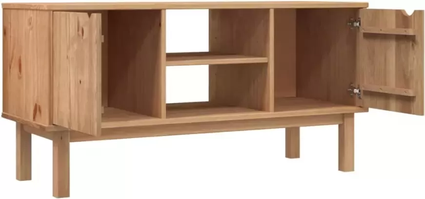 VidaXL -Tv-meubel-OTTA-113 5x43x57-cm-massief-grenenhout - Foto 4