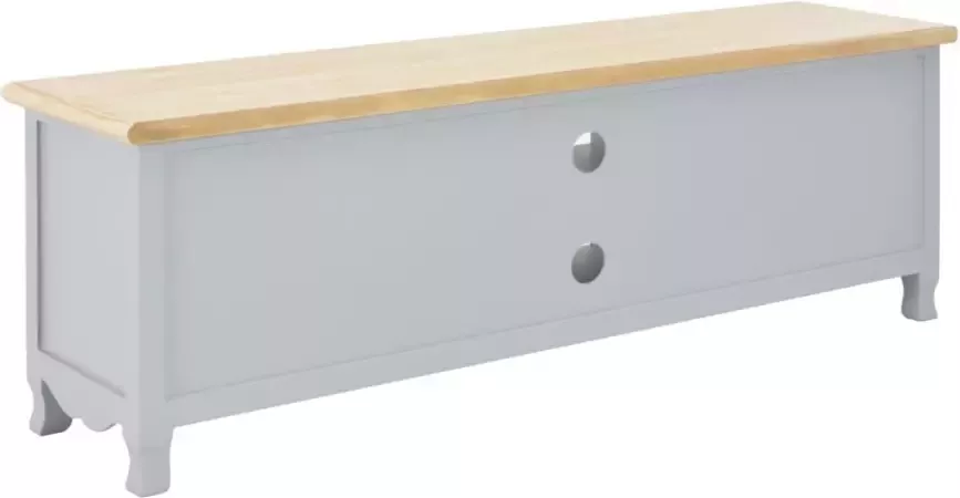 VidaXL -Tv-meubel-120x30x40-cm-hout-grijs - Foto 3