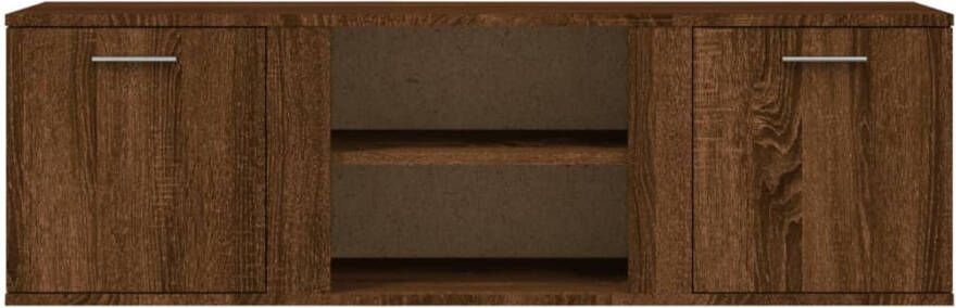 VidaXL -Tv-meubel-120x34x37-cm-bewerkt-hout-bruineikenkleurig - Foto 7