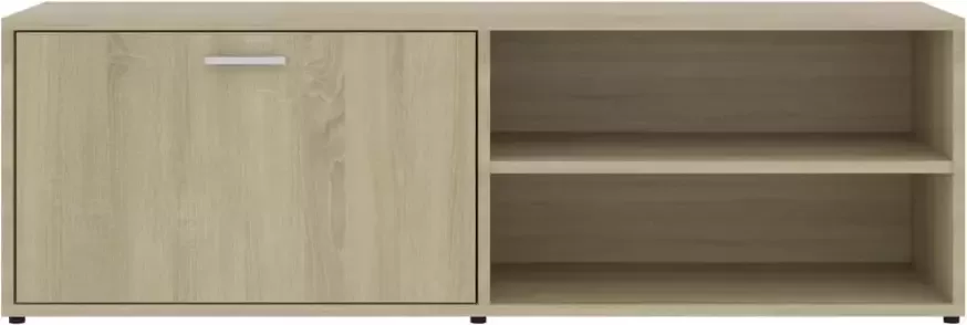 VidaXL -Tv-meubel-120x34x37-cm-bewerkt-hout-sonoma-eikenkleurig