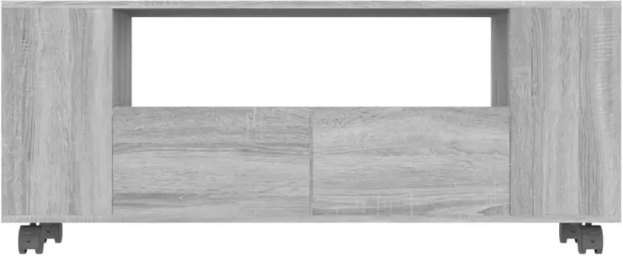 VidaXL -Tv-meubel-120x35x48-cm-bewerkt-hout-grijs-sonoma-eikenkleurig - Foto 4