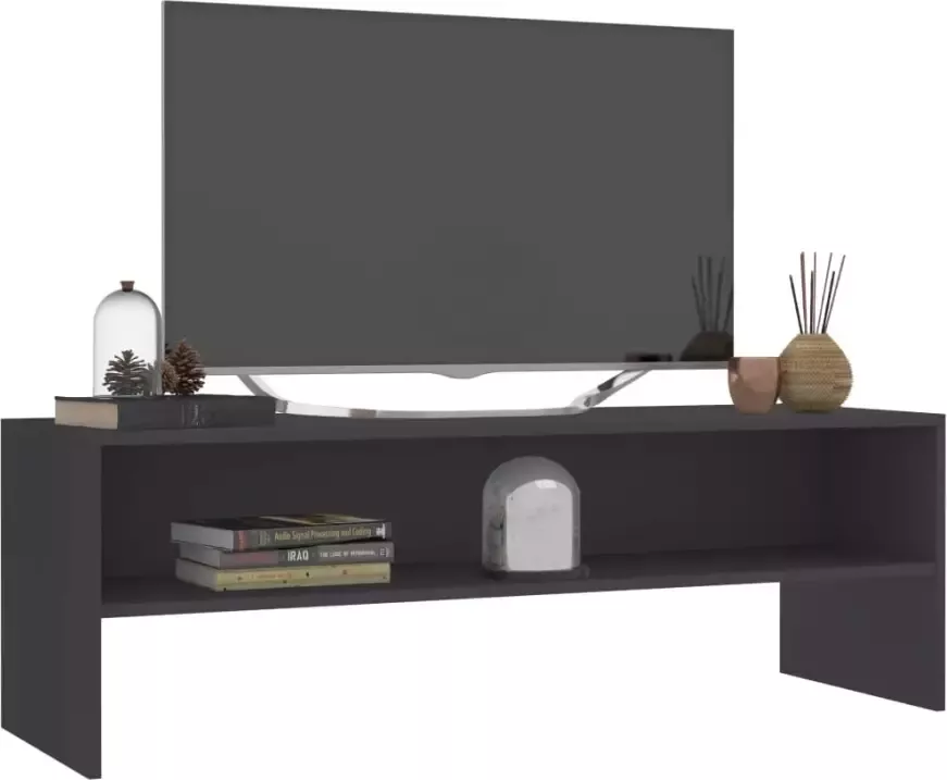 VidaXL -Tv-meubel-120x40x40-cm-bewerkt-hout-grijs