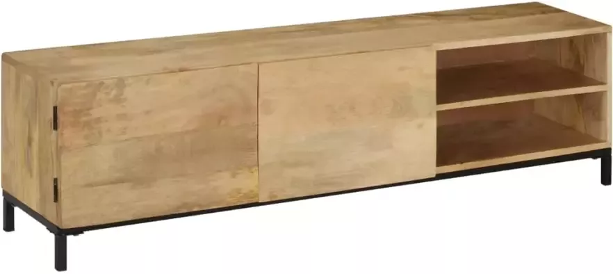 VidaXL -Tv-meubel-145x30x41-cm-massief-mangohout