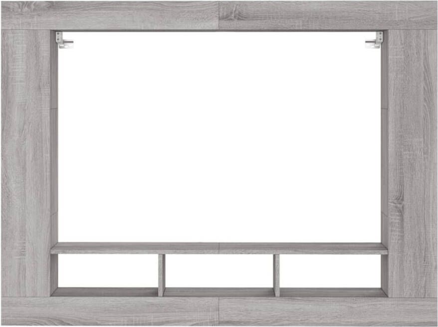 VidaXL -Tv-meubel-152x22x113-cm-bewerkt-hout-grijs-sonoma-eikenkleurig - Foto 3