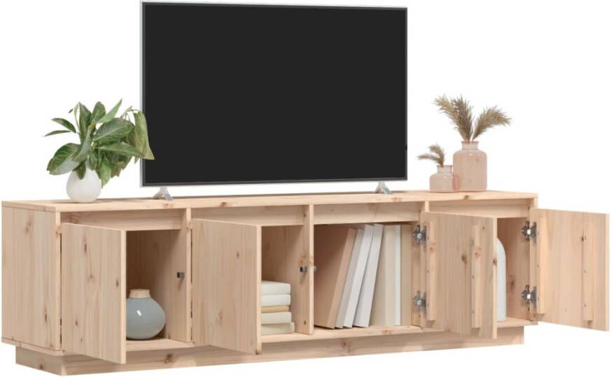 VidaXL -Tv-meubel-156x37x45-cm-massief-grenenhout
