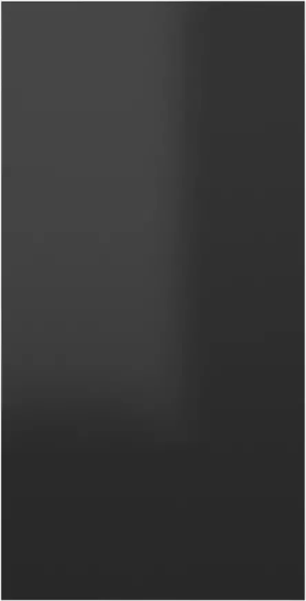 VIDAXL Tv-meubel 30 5x30x60 cm spaanplaat hoogglans zwart