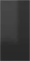 VIDAXL Tv-meubel 30 5x30x60 cm spaanplaat hoogglans zwart - Thumbnail 3