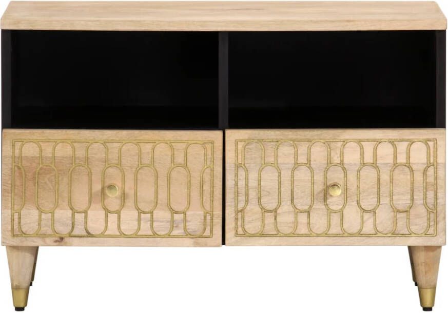 VidaXL -Tv-meubel-70x33x46-cm-massief-mangohout - Foto 2