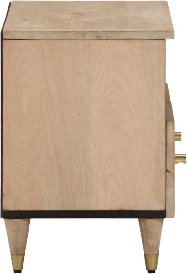 VidaXL -Tv-meubel-70x33x46-cm-massief-mangohout - Foto 3